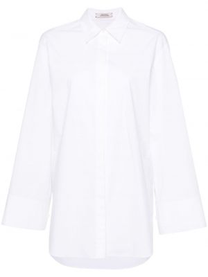 Oversized πουκάμισο με κέντημα Dorothee Schumacher λευκό