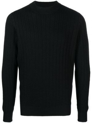 Vilnonis megztinis Tagliatore juoda