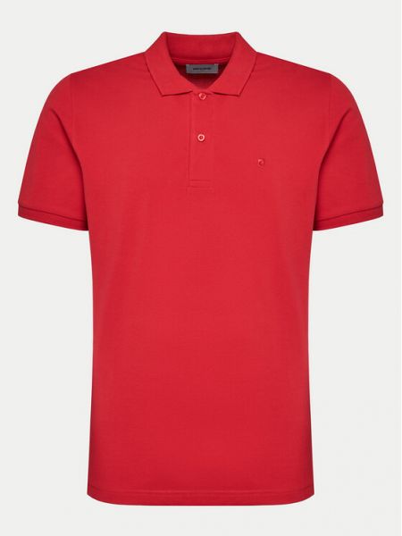 Тениска с копчета Pierre Cardin червено