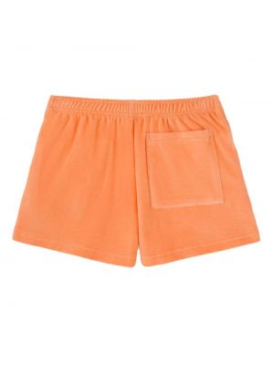 Shorts aus baumwoll Sporty & Rich orange