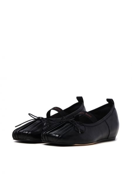 Chaussures de ville en cuir Simone Rocha noir