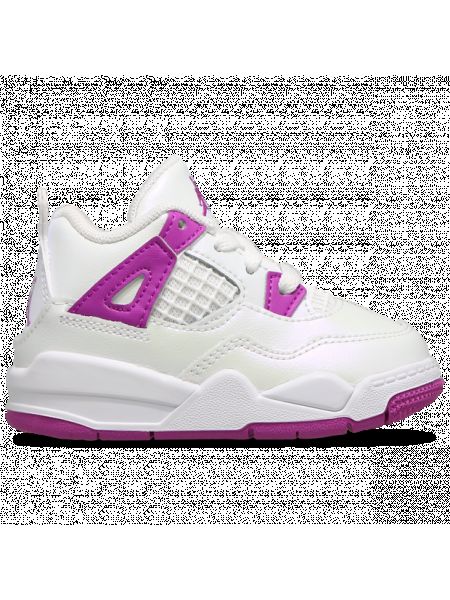 Chaussures de ville en cuir rétro Jordan blanc