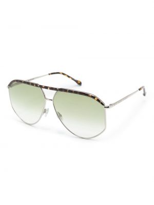 Oversized sluneční brýle Isabel Marant Eyewear stříbrné