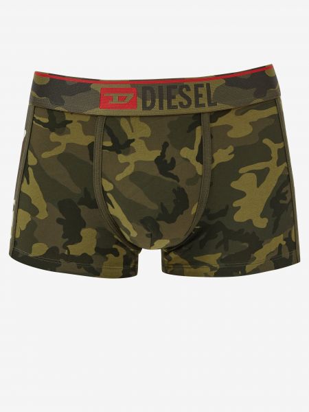 Pantaloni scurți cu model camuflaj Diesel