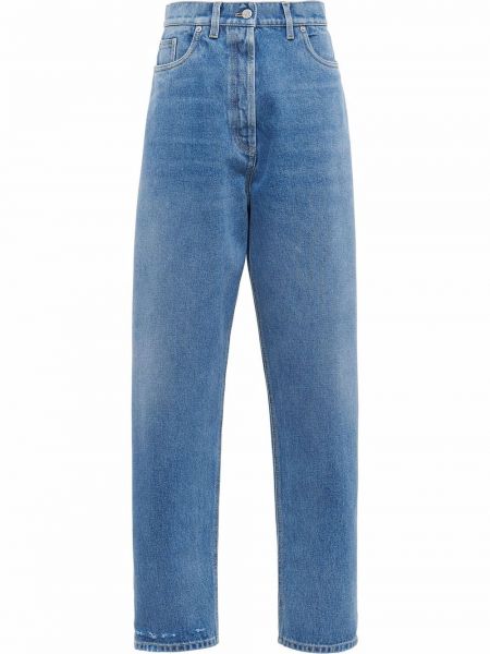 Jeans avec poches Prada bleu