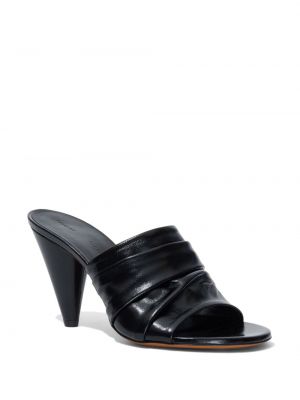 Sandales en cuir Proenza Schouler noir