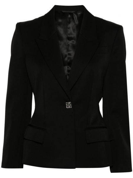 Knappen op blazer Givenchy sort