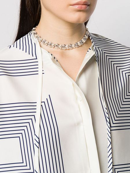 Collar Susan Caplan Vintage plateado