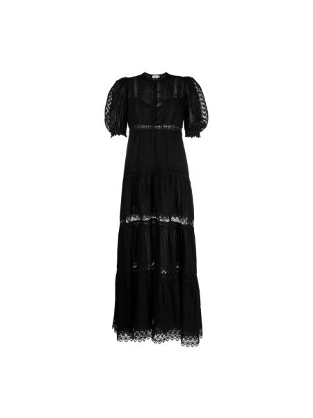 Czarna sukienka długa Charo Ruiz Ibiza