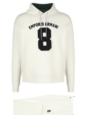 Спортивный костюм Emporio Armani белый