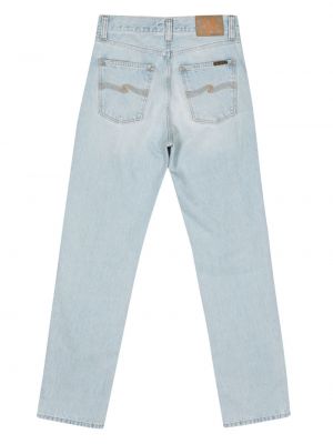 Straight fit džíny Nudie Jeans modré