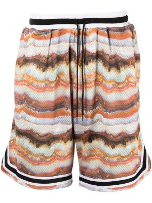 Bermuda kratke hlače tie-dye John Elliott narančasta