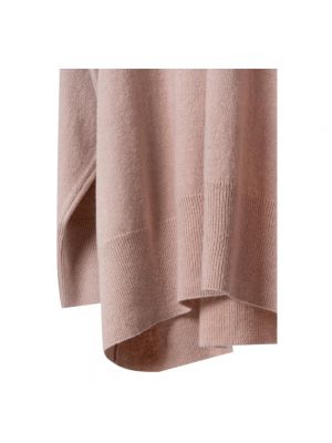 Sweter oversize Nude różowy