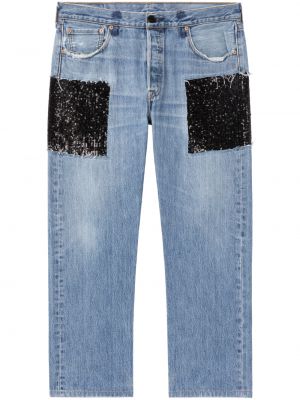 Pailletten straight jeans Az Factory