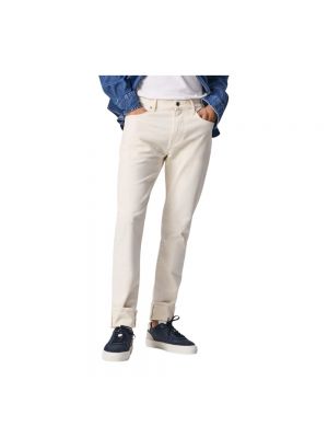 Jeans skinny slim Pepe Jeans blanc