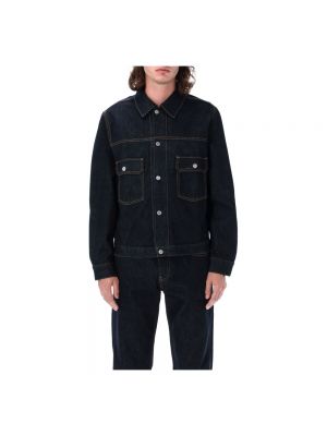 Czarna kurtka jeansowa Helmut Lang