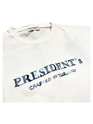 Camiseta de algodón President’s blanco