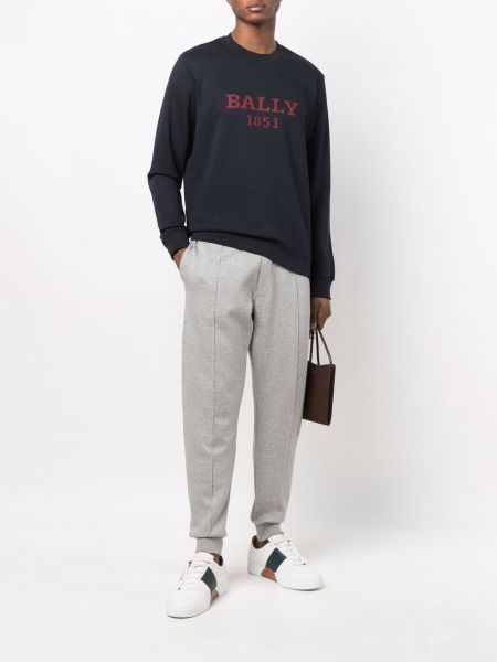 Sweatshirt mit rundhalsausschnitt mit print Bally