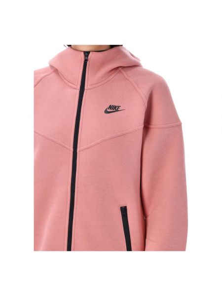 Fleece hoodie Nike pink