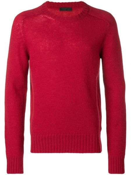 Sweter Prada czerwony