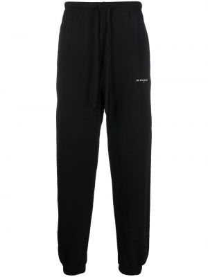 Pantalon de joggings en coton à imprimé Ih Nom Uh Nit noir