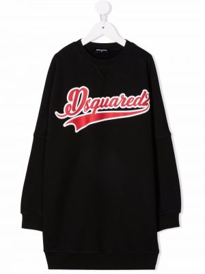 Dress for jenter Dsquared2 Kids svart