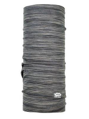 Шерстяной шарф из шерсти мериноса Pac серый