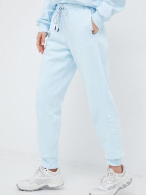 Dkny pantaloni de trening femei, cu imprimeu