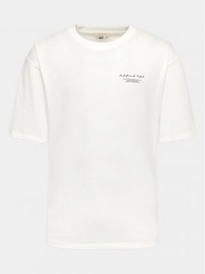 T-shirt large Redefined Rebel blanc