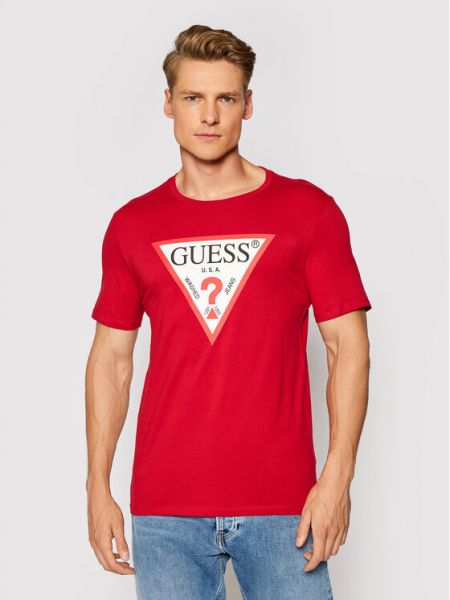Koszulka Guess czerwona