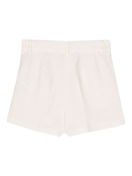 Pantalones cortos de lino Barena Venezia beige