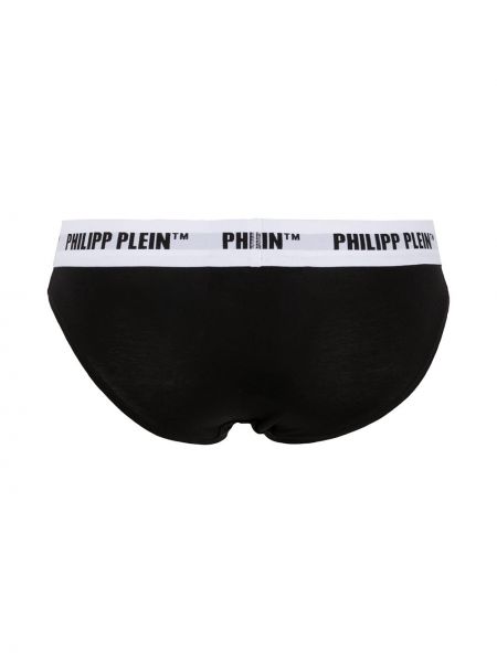 Unterhose mit stickerei Philipp Plein schwarz