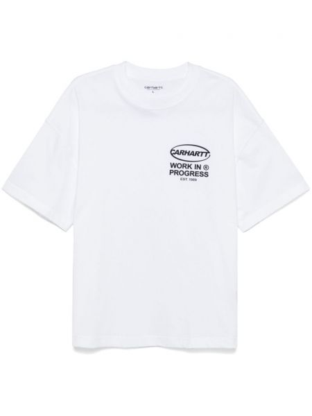 Forretning t-shirt Carhartt Wip hvid