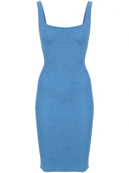 Egyenes ruha Hunza G kék