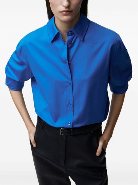 Hemd mit geknöpfter aus baumwoll 12 Storeez blau