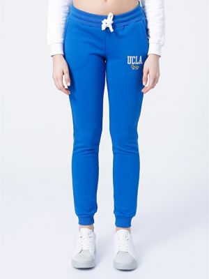 Спортивные штаны с вышивкой Ucla синие