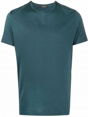 Приталенная футболка Loro Piana, зеленый