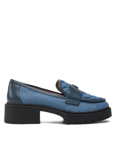 Pantofi loafer Coach albastru