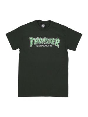 Streetwear hemd Thrasher grün