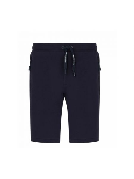 Sport shorts aus baumwoll Armani Exchange blau