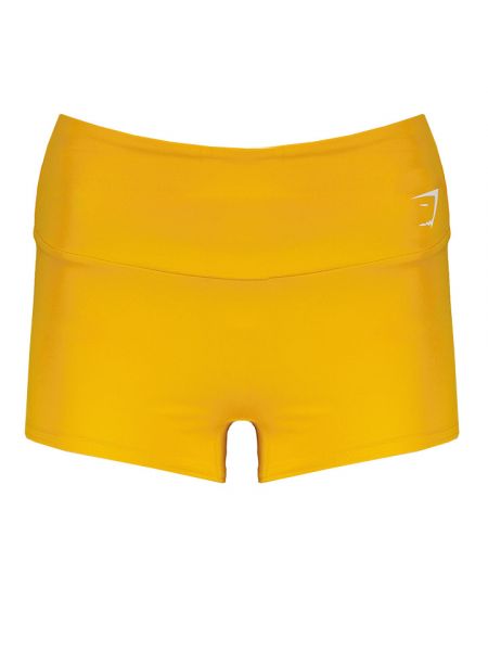 Спортивные шорты Gymshark желтые