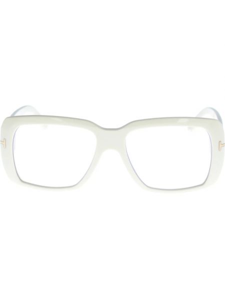 Okulary przeciwsłoneczne Tom Ford białe