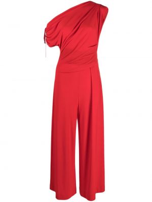 Ολόσωμη φόρμα ντραπέ Talbot Runhof κόκκινο