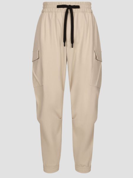 Спортивные штаны Dolce & Gabbana бежевые