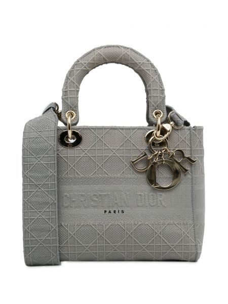 Чанта Christian Dior Pre-owned сиво