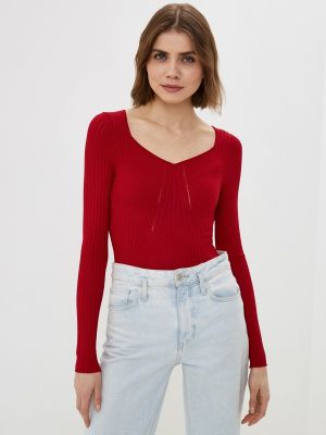 Красный пуловер Motivi