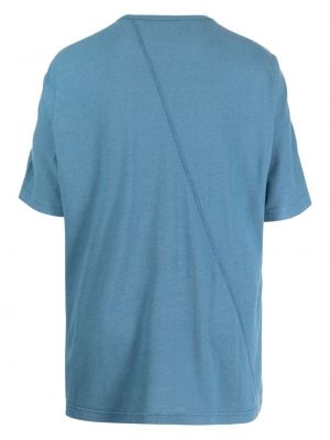 T-krekls ar apaļu kakla izgriezumu Maharishi zils