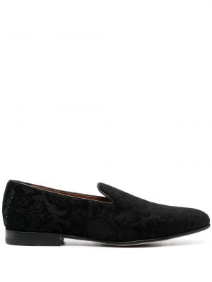 Ruskind loafers Etro svart