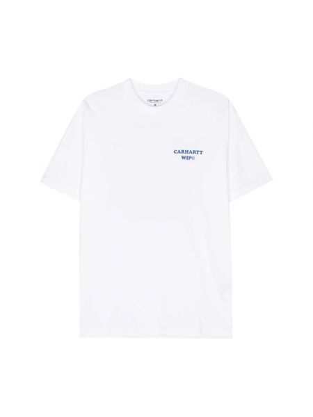 Koszulka z nadrukiem Carhartt Wip biała