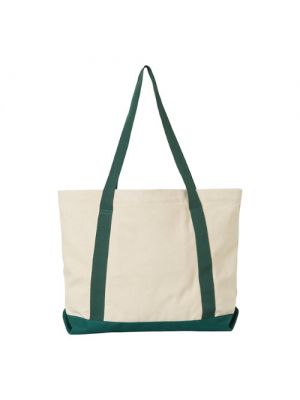 Shopper handtasche aus baumwoll New Balance grün
